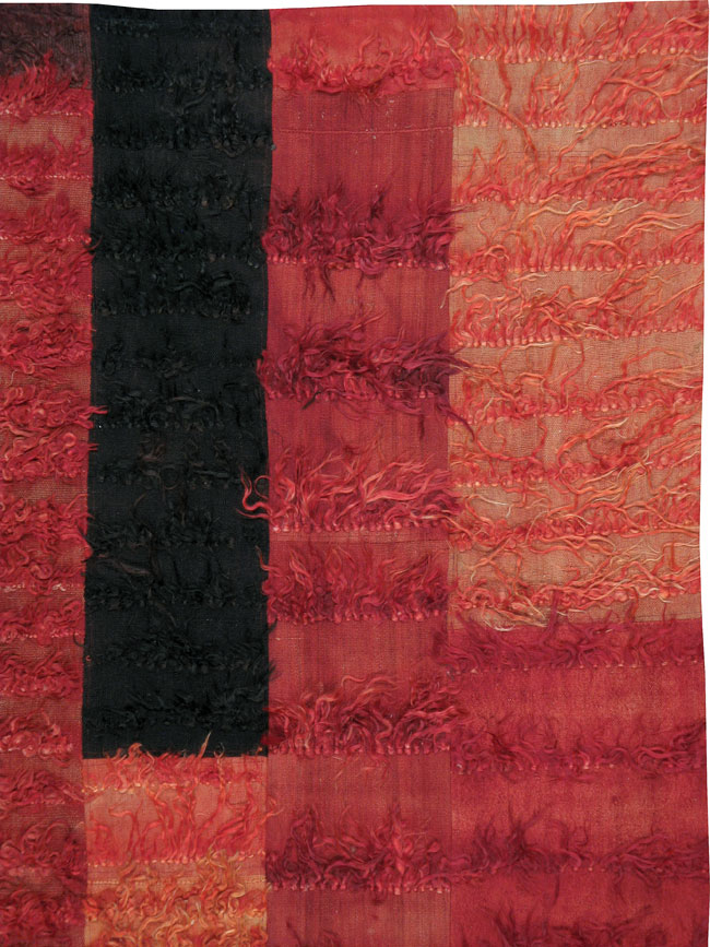 Vintage Turkish Tulu Rug, No.12601 - Galerie Shabab