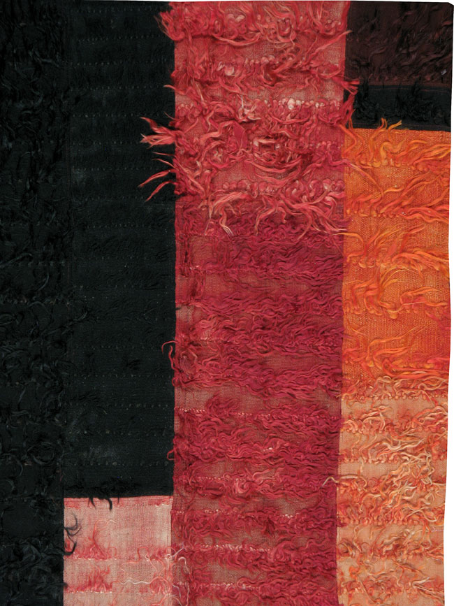 Vintage Turkish Tulu Rug, No.12601 - Galerie Shabab