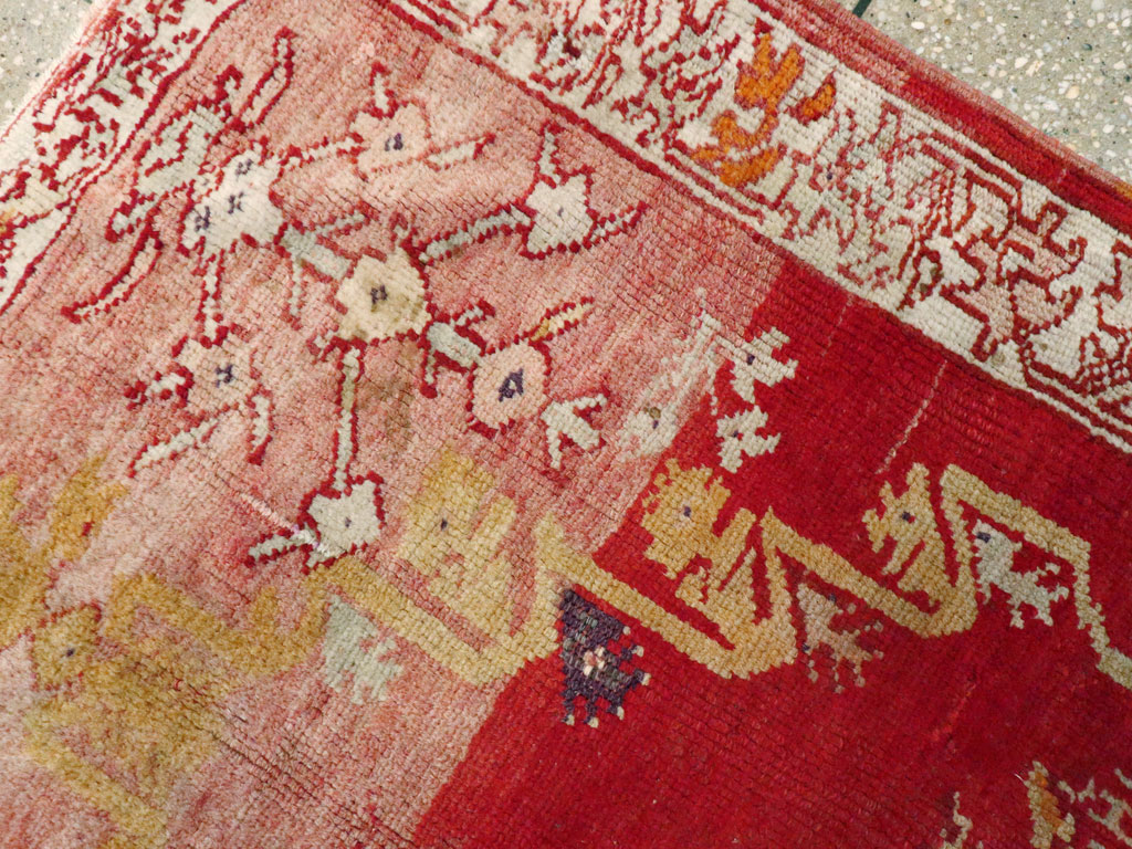 Antique Turkish Oushak Rug, No.12617 - Galerie Shabab