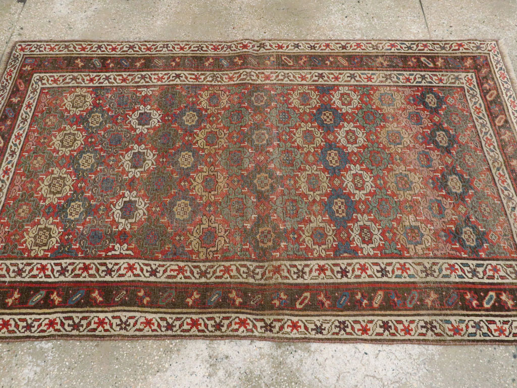 Antique Persian Bidjar Rug, No.12624 - Galerie Shabab