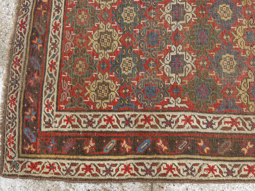 Antique Persian Bidjar Rug, No.12624 - Galerie Shabab