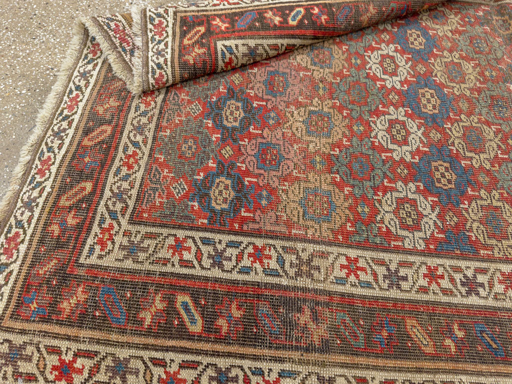 Antique Persian Bidjar Rug, No.12624 - Galerie Shabab