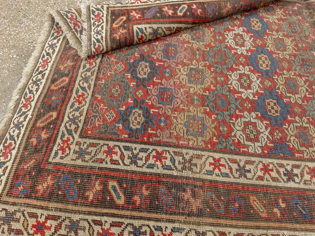 Antique Persian Bidjar Rug, No.12624 - Galerie Shabab