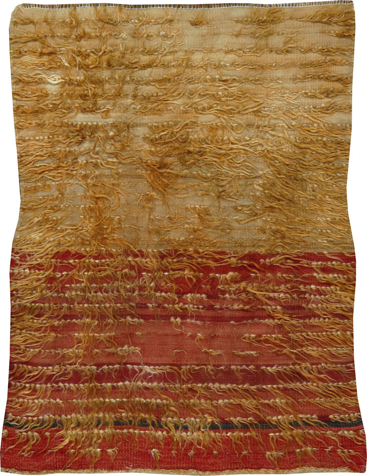 Vintage Turkish Tulu Rug, No.12625 - Galerie Shabab