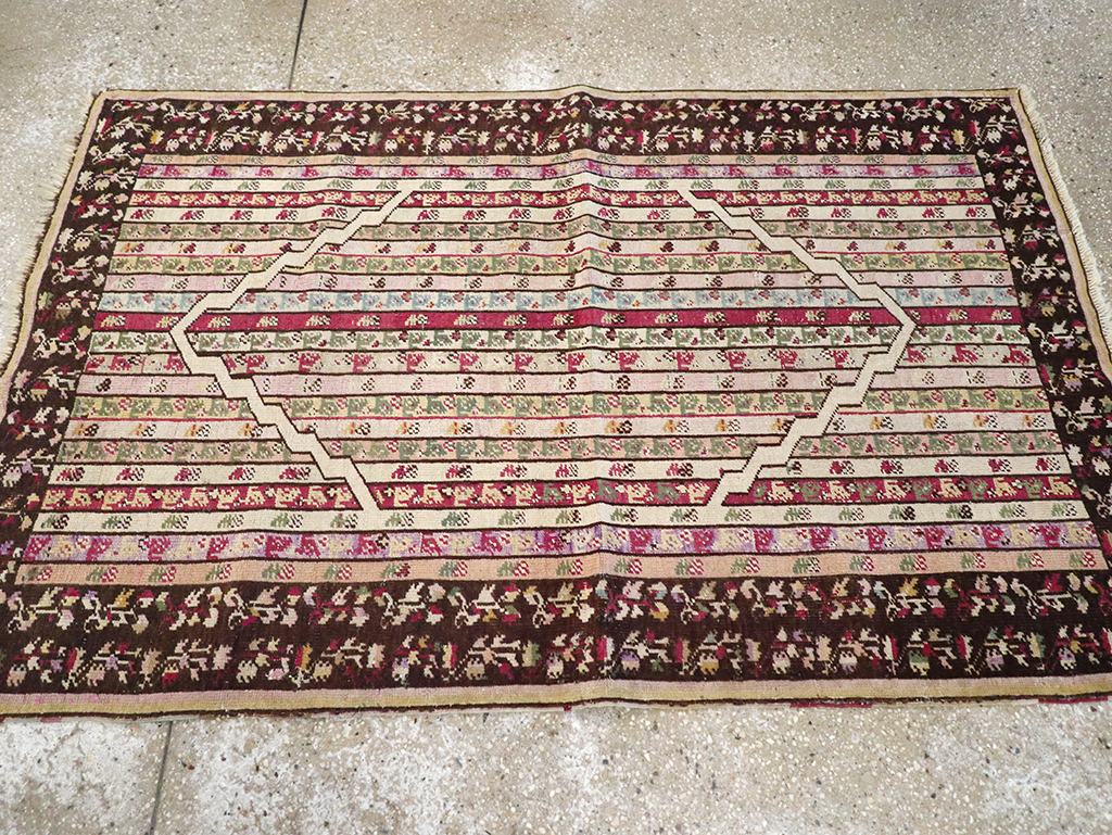 Antique Tukish Ghiordes Rug, No.12693 - Galerie Shabab