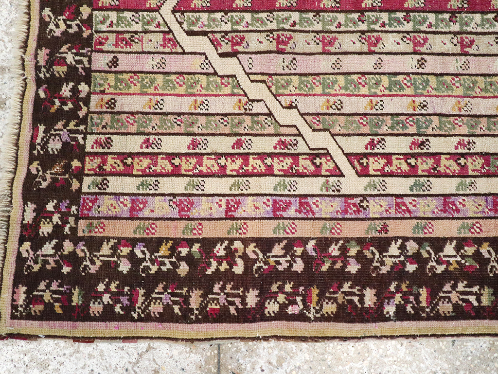 Antique Tukish Ghiordes Rug, No.12693 - Galerie Shabab