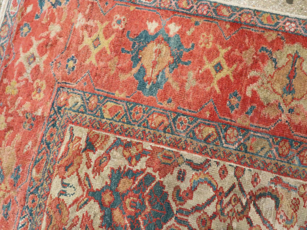 Antique Persian Sultanabad Runner, No.12695 - Galerie Shabab