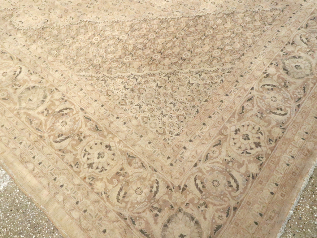 Antique Persian Tabriz Rug, No.12727 - Galerie Shabab