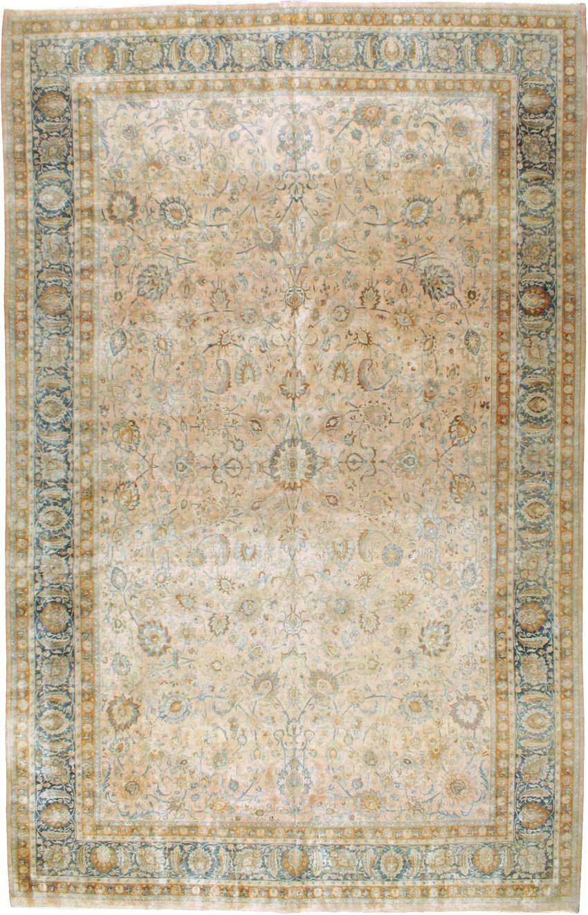 Antique Persian Mashad Rug, No.12731 - Galerie Shabab