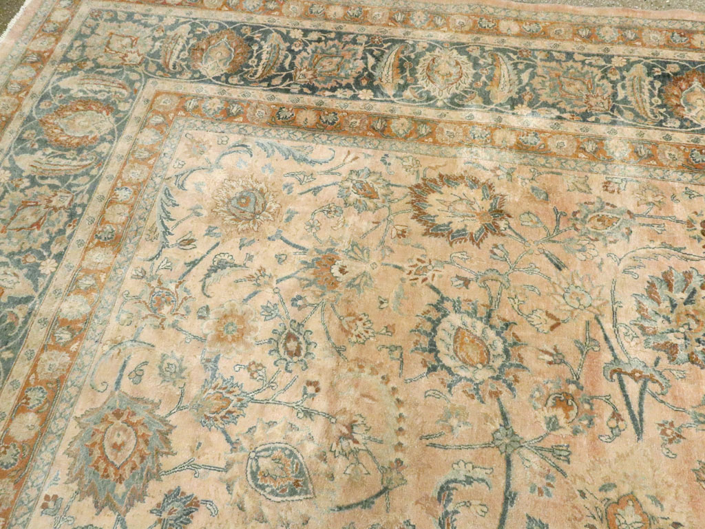 Antique Persian Mashad Rug, No.12731 - Galerie Shabab