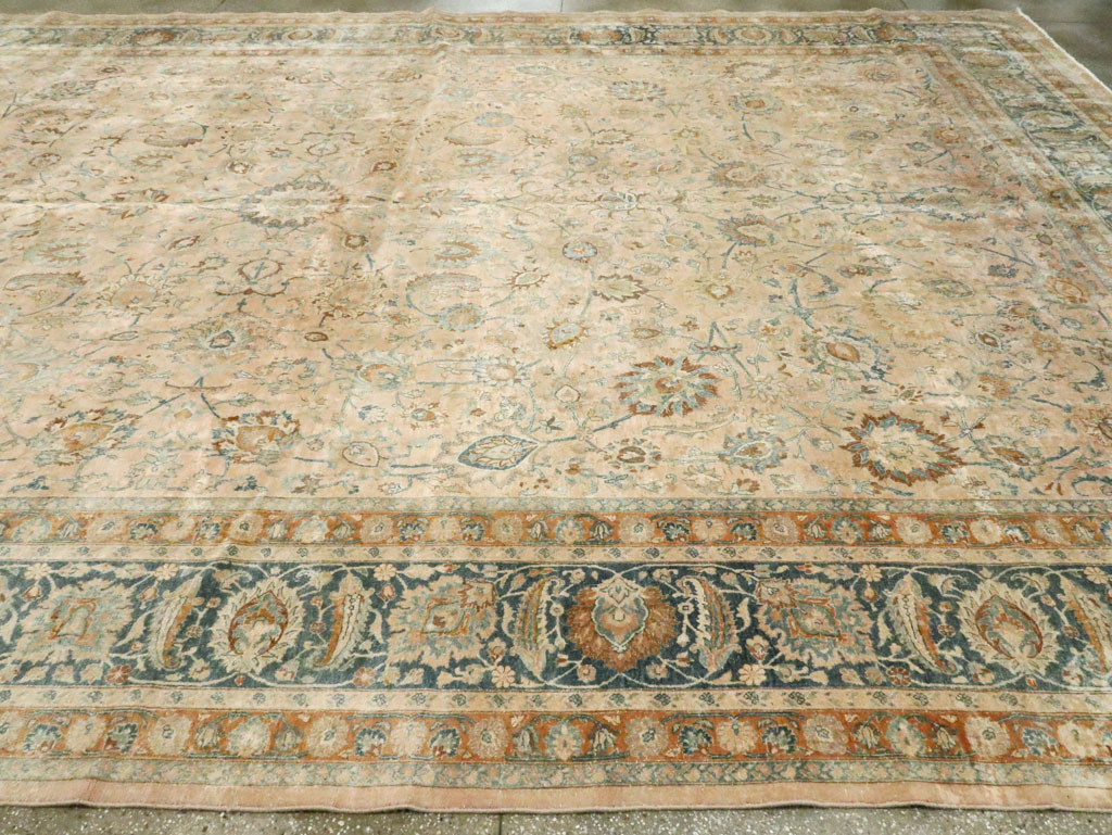 Antique Persian Mashad Rug, No.12731 - Galerie Shabab