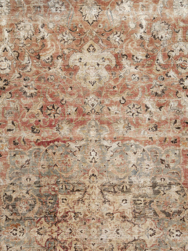 Antique Persian Mashad Rug, No.12732 - Galerie Shabab