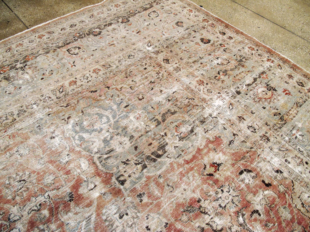 Antique Persian Mashad Rug, No.12732 - Galerie Shabab