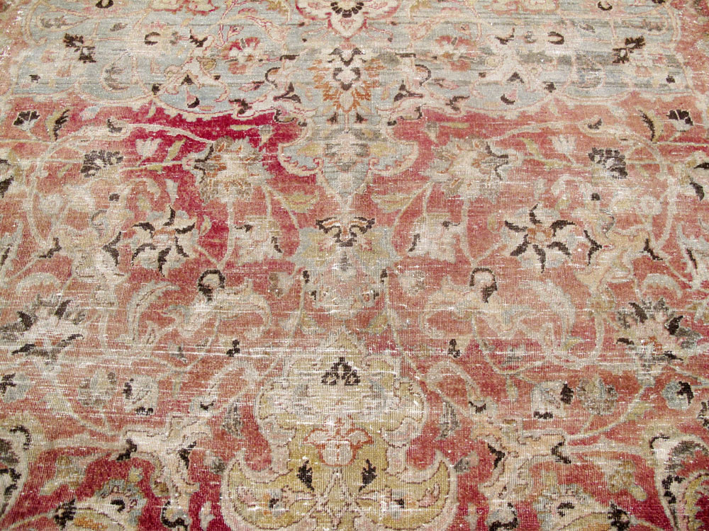 Antique Persian Mashad Rug, No.12732 - Galerie Shabab