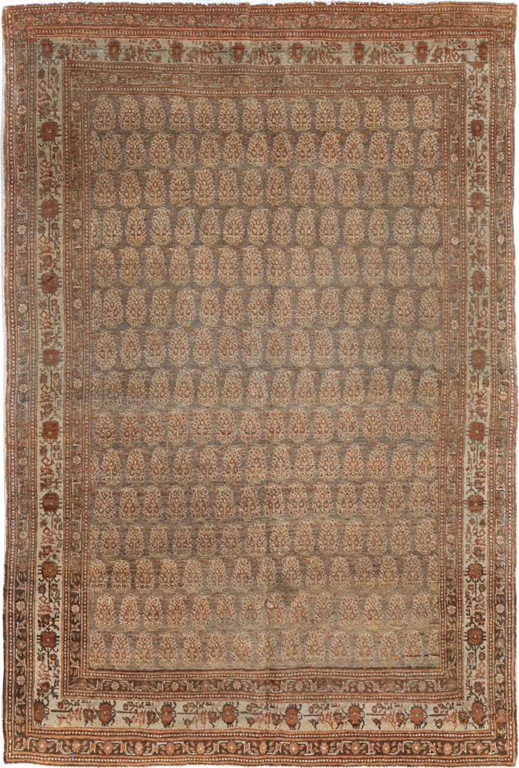 Antique Persian Tabriz Haji Jalili Rug, No.12764 - Galerie Shabab