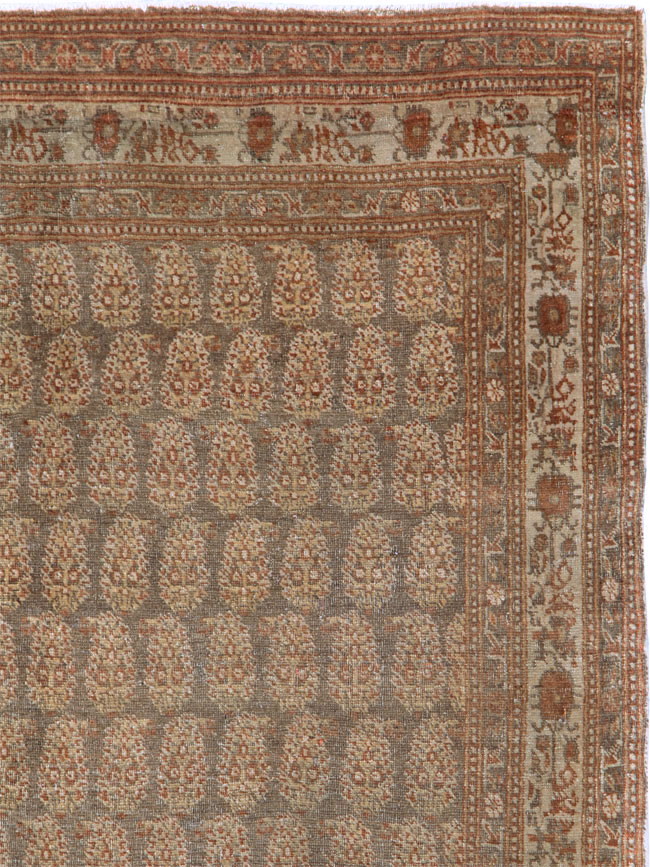 Antique Persian Tabriz Haji Jalili Rug, No.12764 - Galerie Shabab