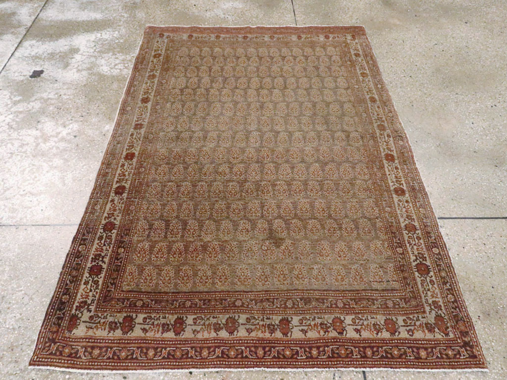 Antique Persian Tabriz Haji Jalili Rug, No.12764 - Galerie Shabab