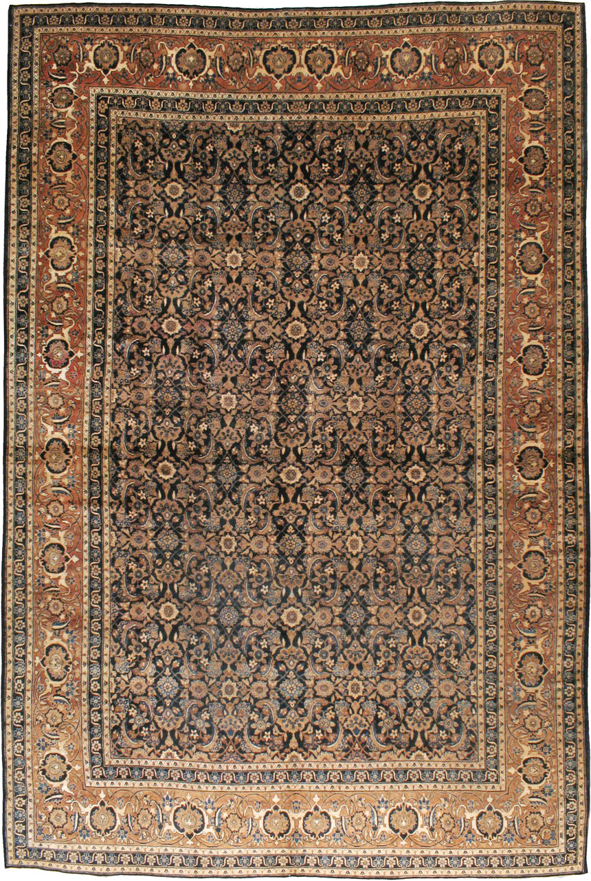 Antique Persian Lavar Kerman Carpet, No.12771 - Galerie Shabab