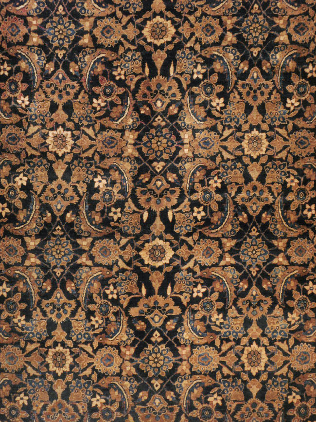 Antique Persian Lavar Kerman Carpet, No.12771 - Galerie Shabab