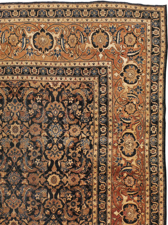 Antique Persian Lavar Kerman Carpet, No.12771 - Galerie Shabab