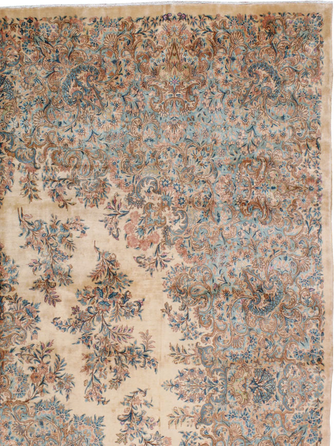 Vintage Persian Kerman Rug, No.12779 - Galerie Shabab