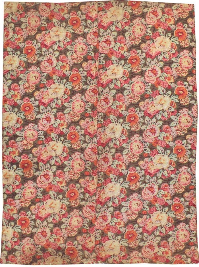 Vintage American Quilt Rug, No.12783 - Galerie Shabab