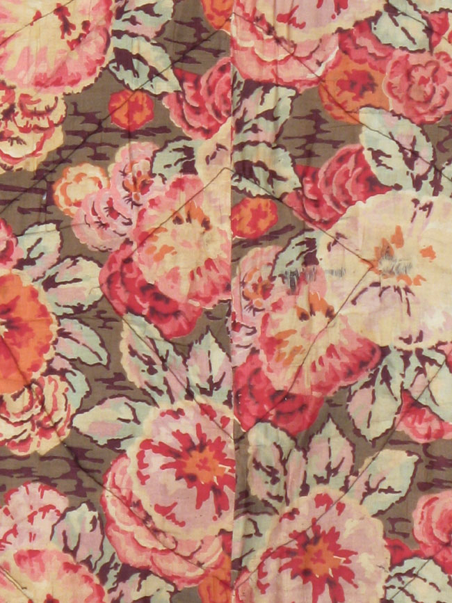 Vintage American Quilt Rug, No.12783 - Galerie Shabab