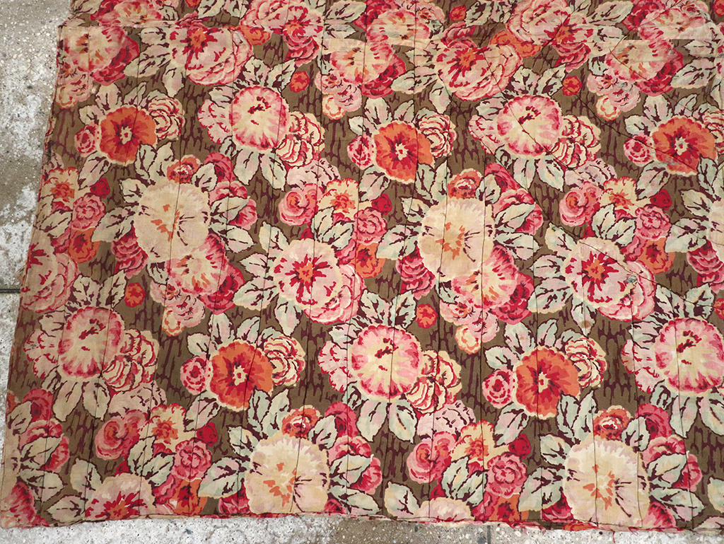 Vintage American Quilt Rug, No.12783 - Galerie Shabab