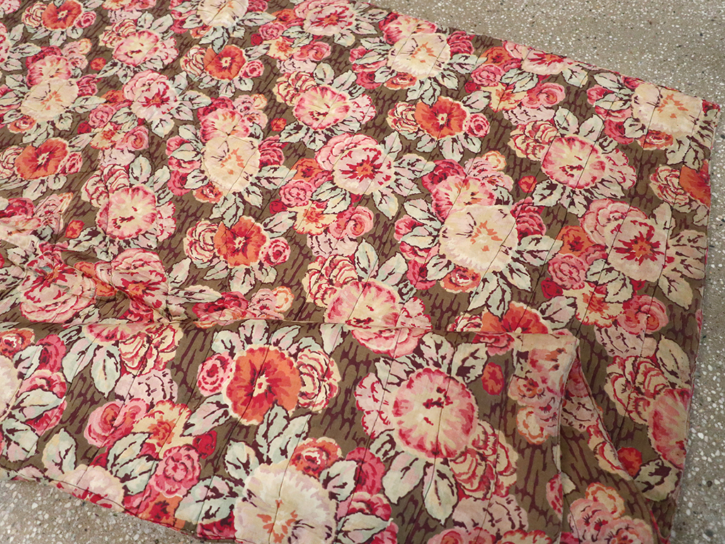 Vintage American Quilt Rug, No.12783 - Galerie Shabab