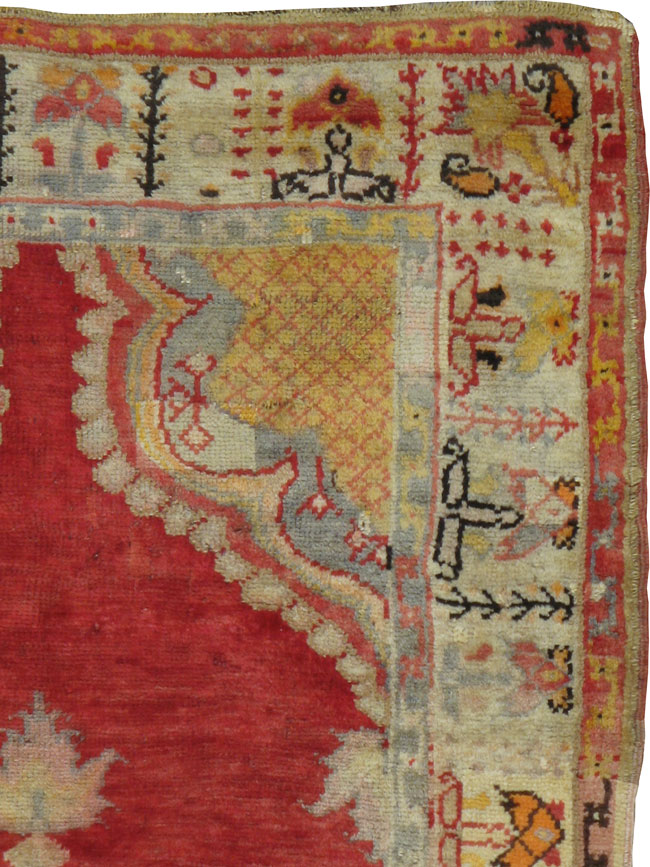 Antique Turkish Oushak Rug, No.12787 - Galerie Shabab