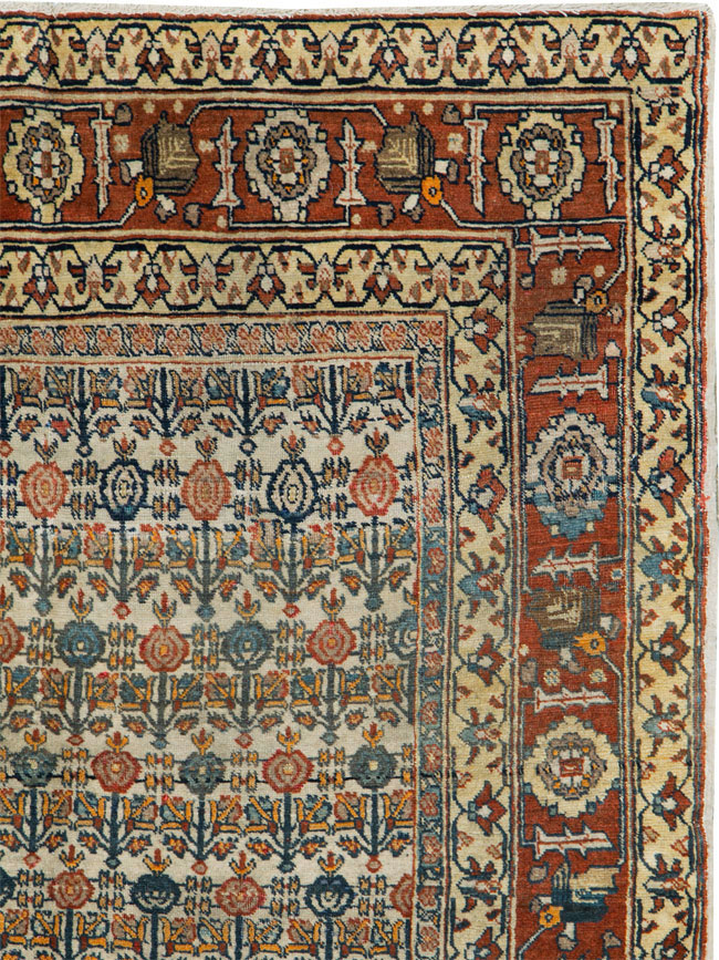 Antique Persian Tabriz Rug, No.12817 - Galerie Shabab
