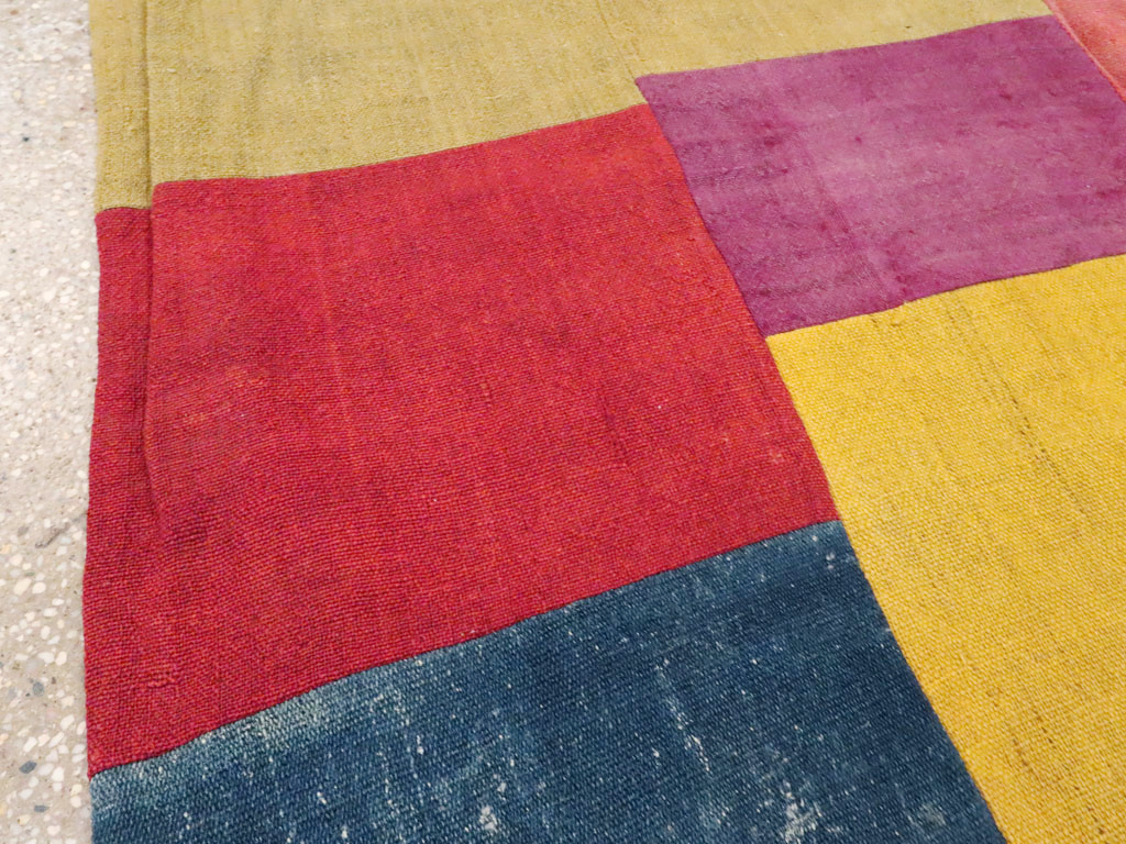 Vintage Turkish Anatolain Kilim Rug, No.12831 - Galerie Shabab