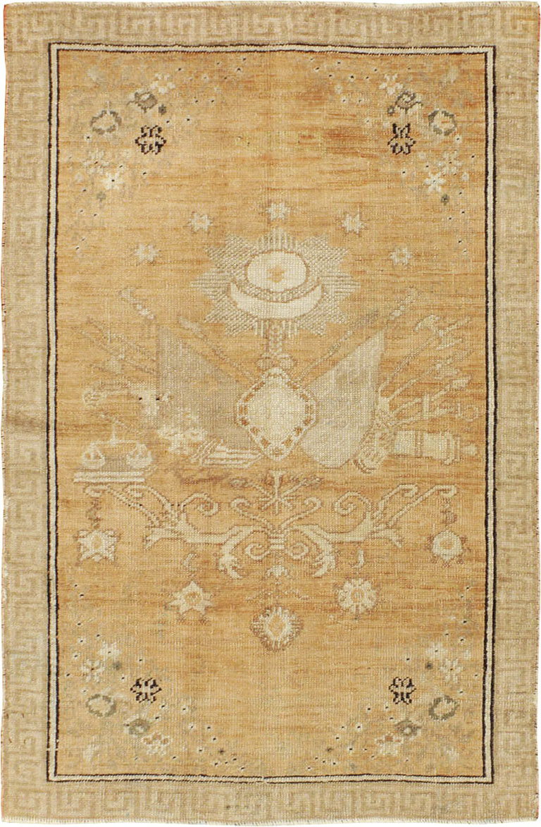 Antique Turkish Oushak Rug, No.12834 - Galerie Shabab