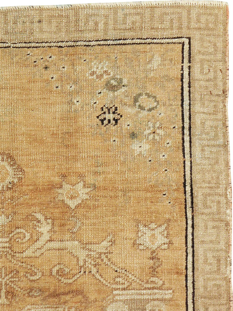 Antique Turkish Oushak Rug, No.12834 - Galerie Shabab