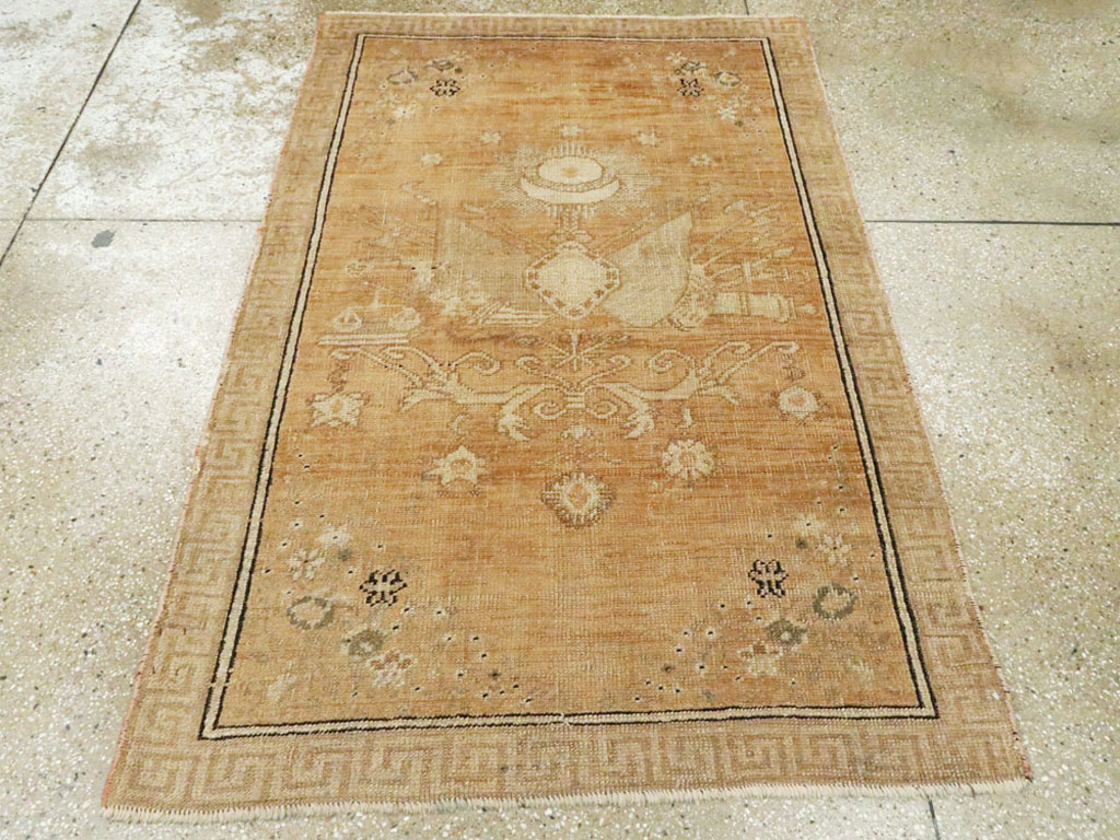 Antique Turkish Oushak Rug, No.12834 - Galerie Shabab