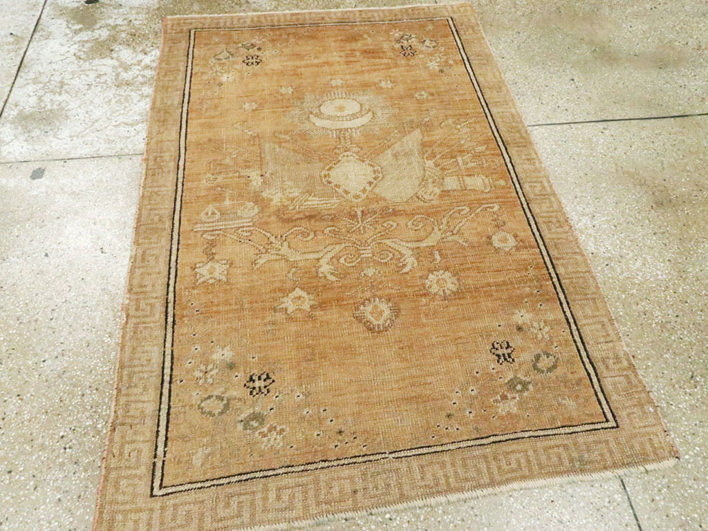 Antique Turkish Oushak Rug, No.12834 - Galerie Shabab