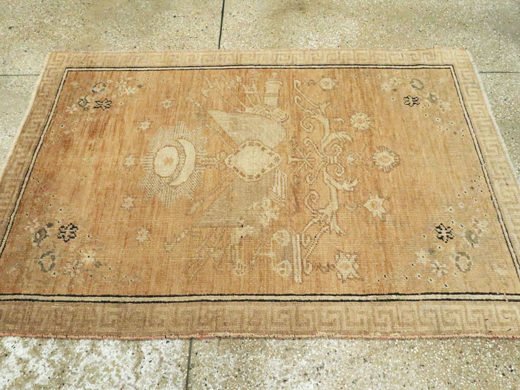 Antique Turkish Oushak Rug, No.12834 - Galerie Shabab