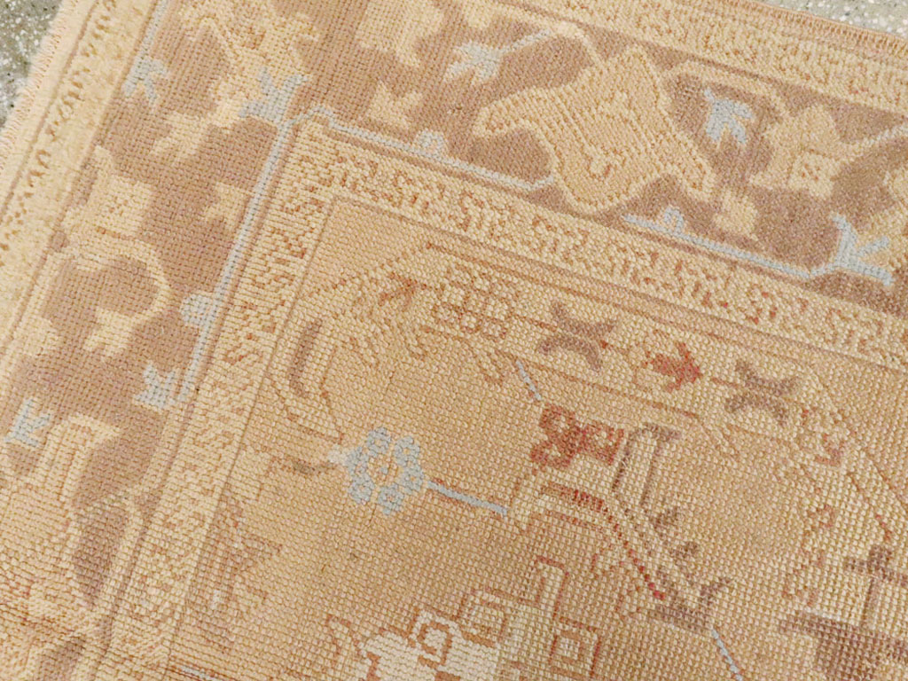 Antique Turkish Oushak Rug, No.12879 - Galerie Shabab