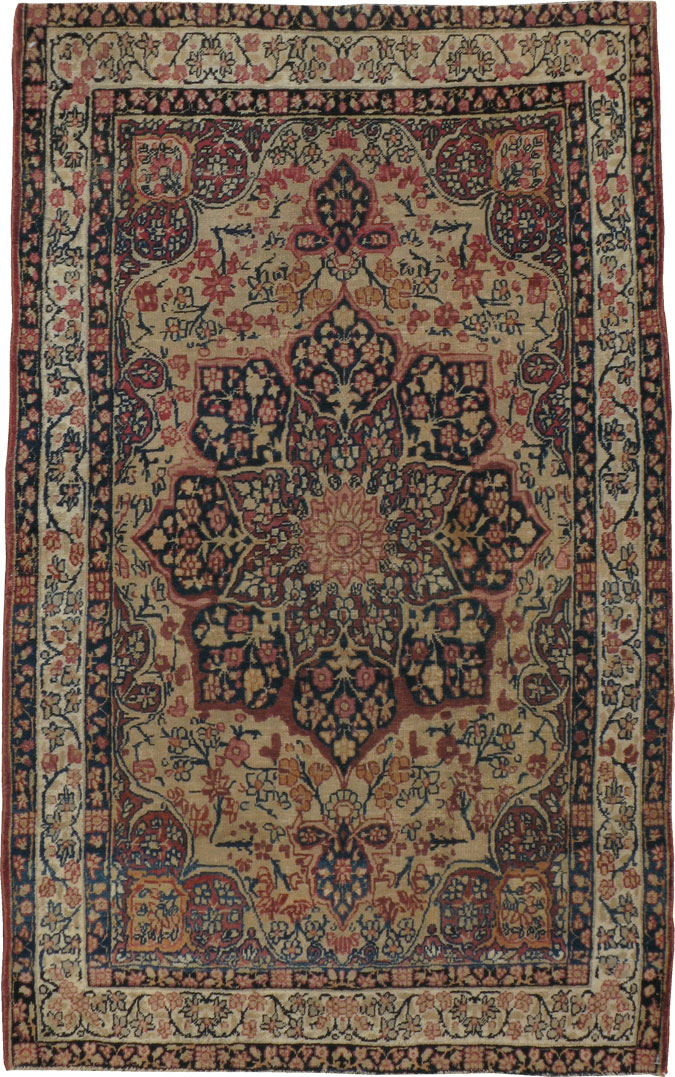 Antique Persian Lavar Kerman Rug, No.12909 - Galerie Shabab