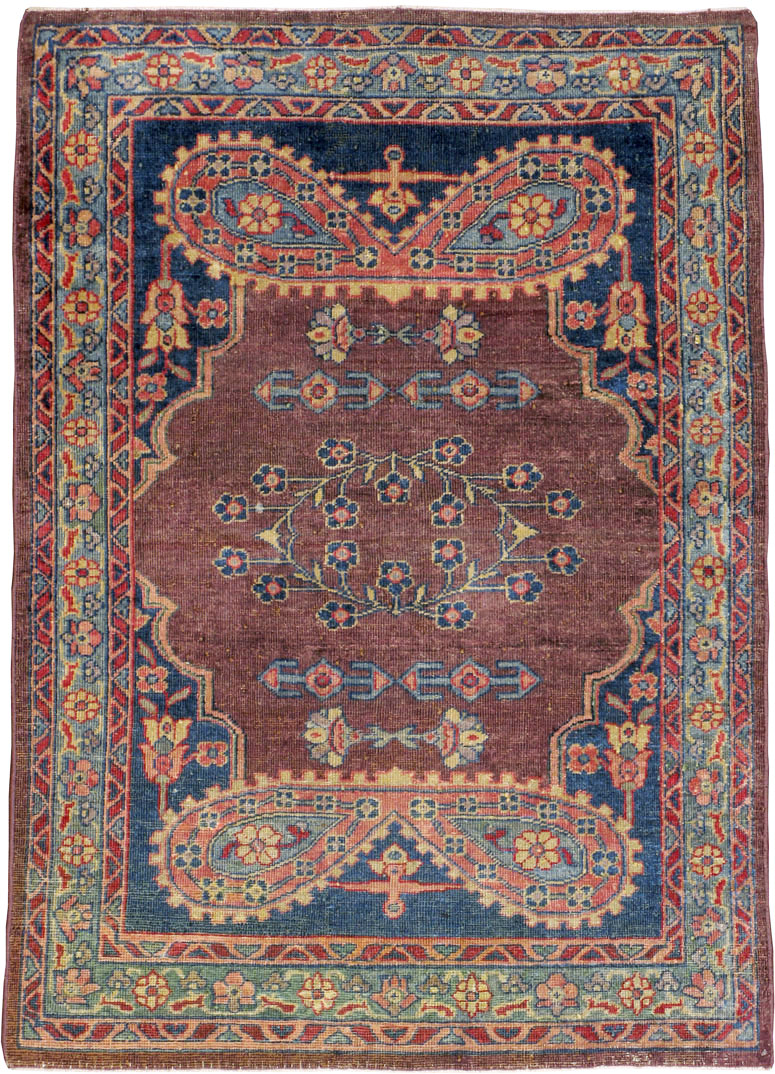 Antique Persian Mahal Rug, No.12911 - Galerie Shabab