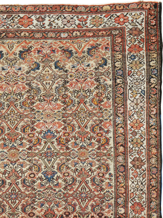 Antique Persian Fereghan Rug, No.12912 - Galerie Shabab