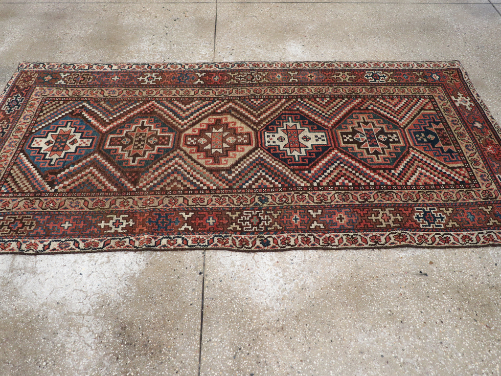 Antique Persian Kurdish Rug, No.12915 - Galerie Shabab