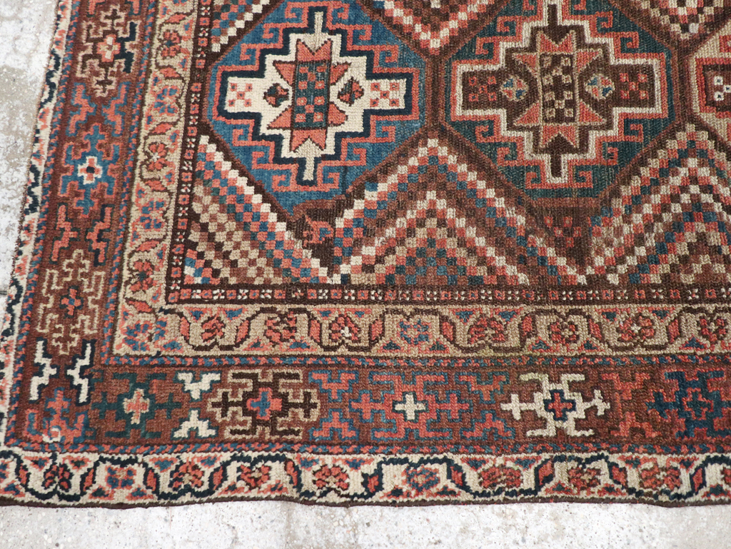 Antique Persian Kurdish Rug, No.12915 - Galerie Shabab