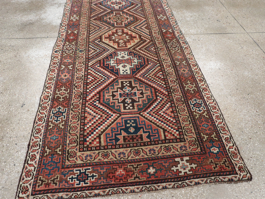 Antique Persian Kurdish Rug, No.12915 - Galerie Shabab