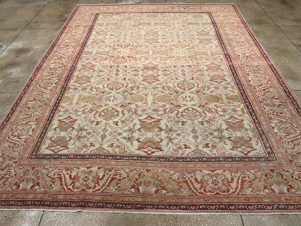Antique Persian Sultanabad Carpet, No.12940 - Galerie Shabab