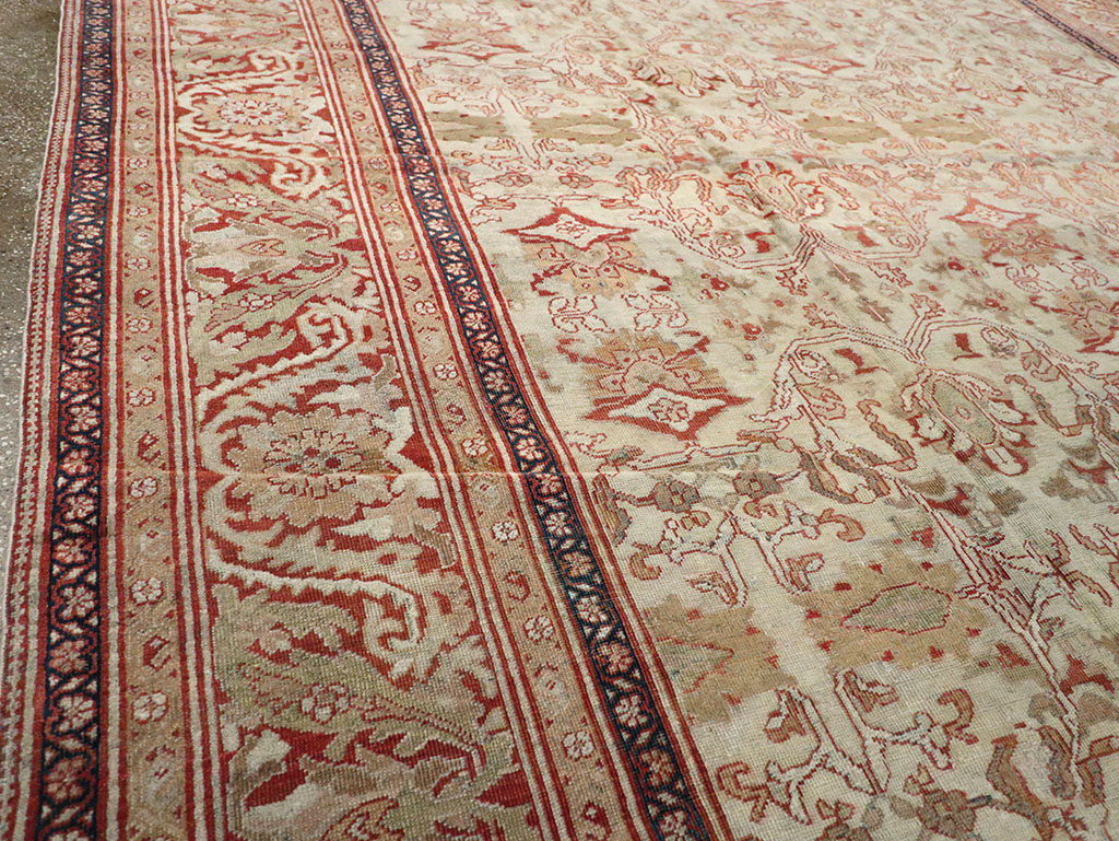 Antique Persian Sultanabad Carpet, No.12940 - Galerie Shabab