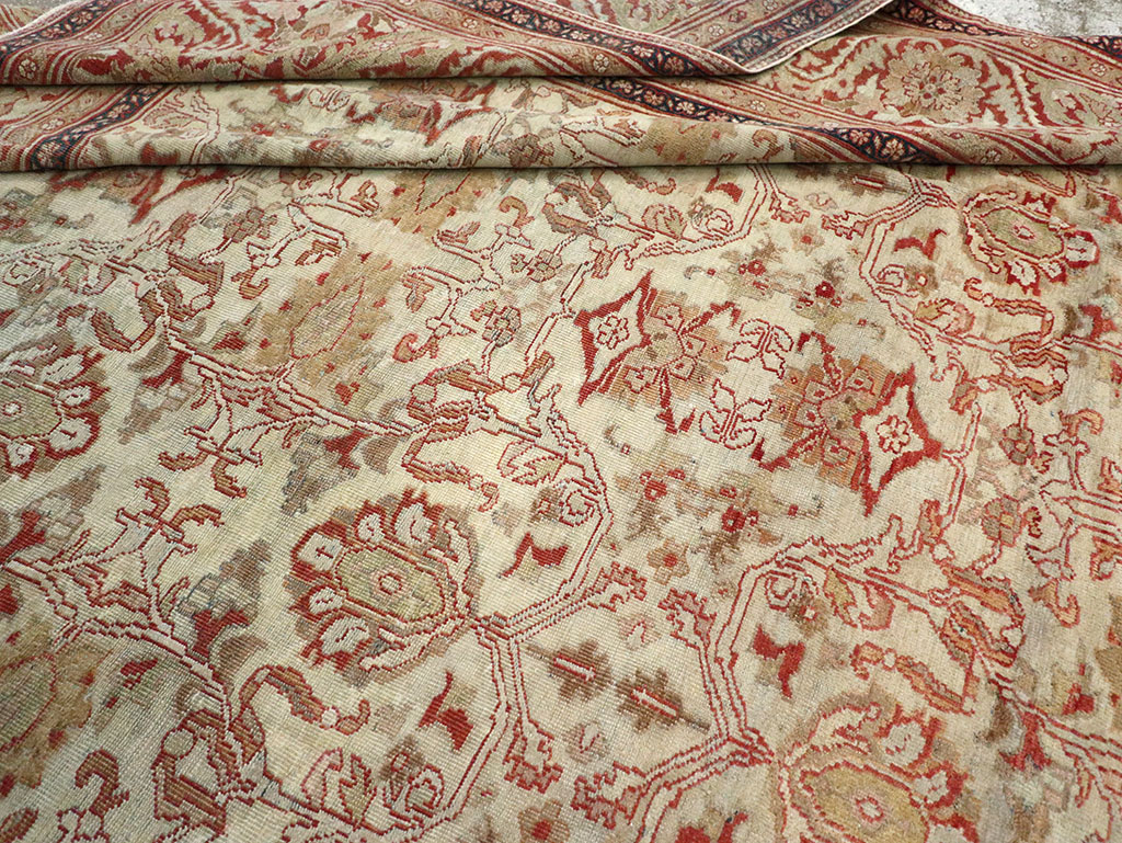 Antique Persian Sultanabad Carpet, No.12940 - Galerie Shabab