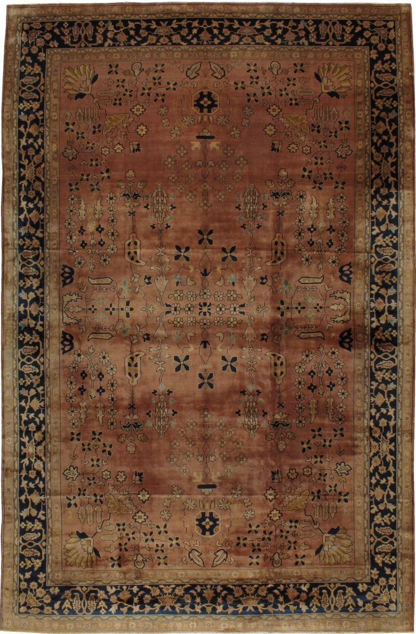 Antique Indian Lahore Rug, No.12950 - Galerie Shabab