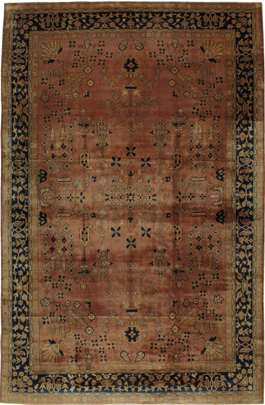 Antique Indian Lahore Rug, No.12950 - Galerie Shabab