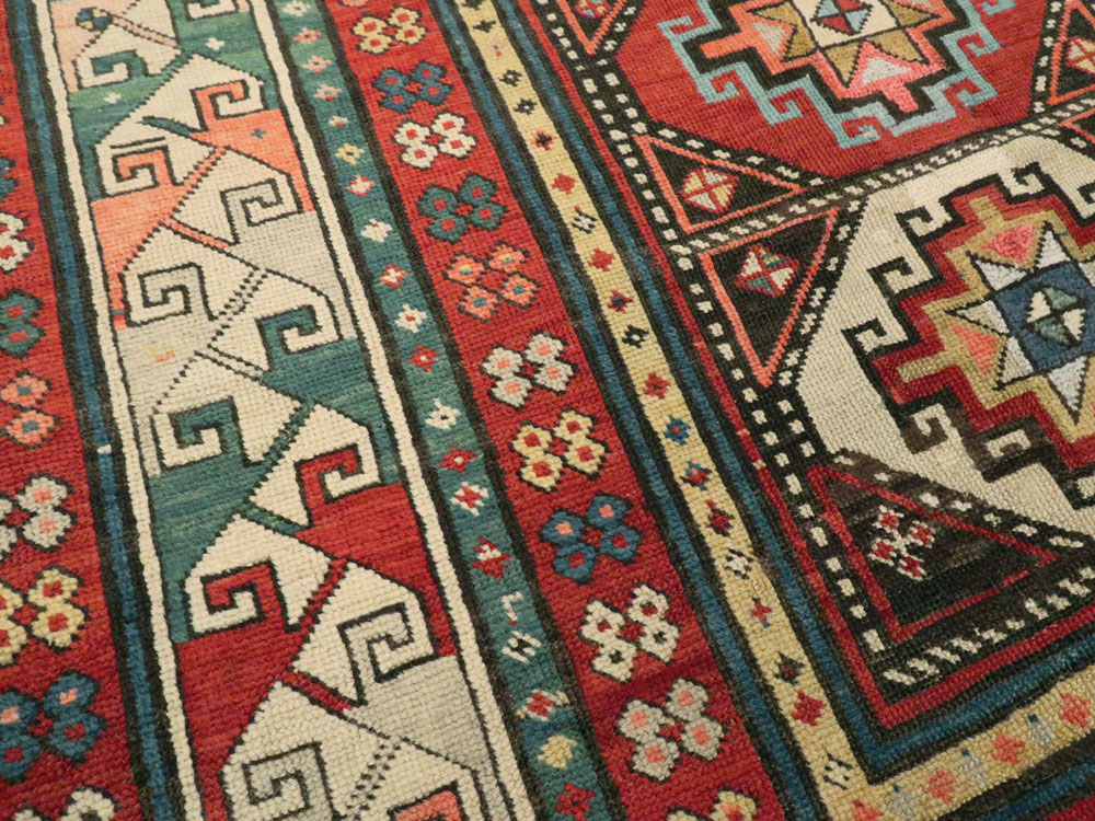 Antique Caucasian Shirvan Rug, No.12955 - Galerie Shabab